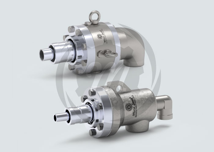 Thermal oil rotary joints
