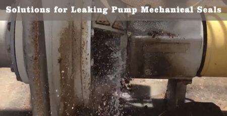 Pump leakaging solution