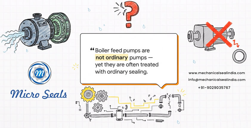boiler feed pump sealing system