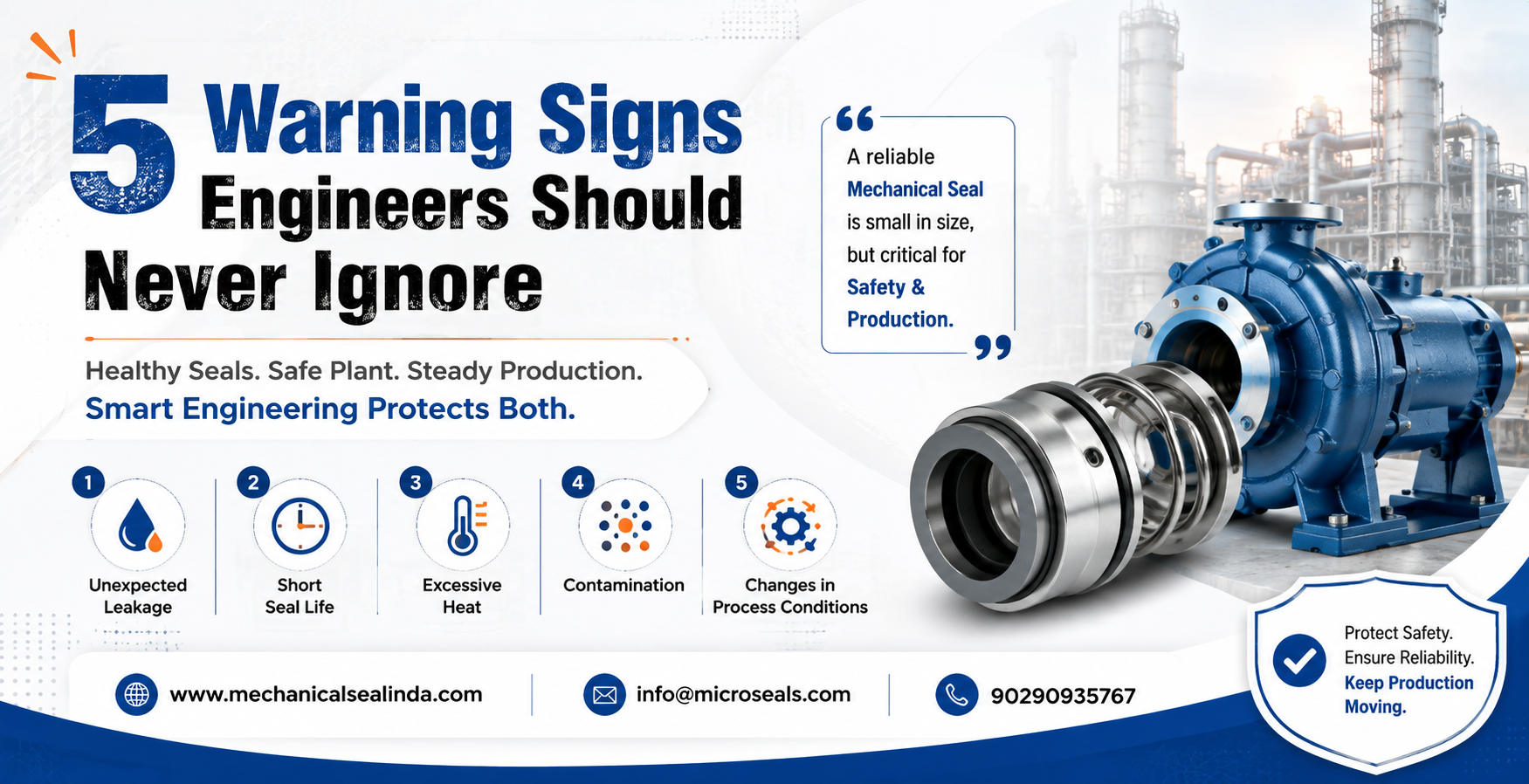 Mechanical Seal Safety and Production